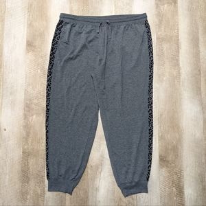 Splendid Gray Warm Ups Elastic Stretch Waist with drawstring Women's Size XXL